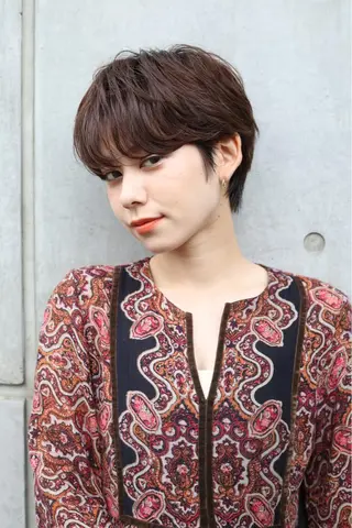 ショート conne&riri所属・MAYU 💚森下のヘアスタイル