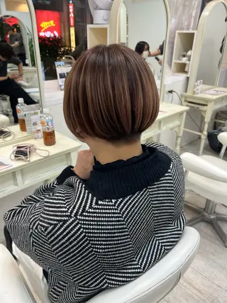 ショート 小川 夏花のヘアスタイル