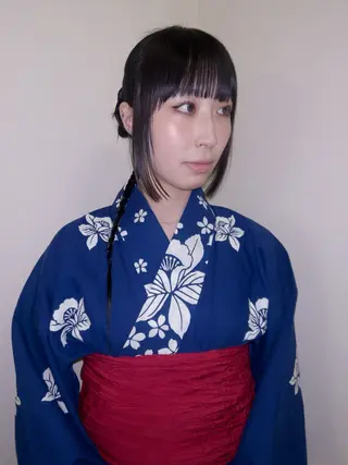 ロング ヘアアレンジ ☕️結【suii.】 ボブ/ヘアセット☕️のヘアスタイル