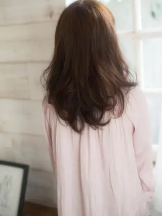 セミロング Conforto店長 渡邊のヘアスタイル