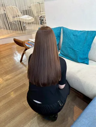 ロング カラー RINNO🌷艶髪/ 透明感&艶カラーのヘアスタイル