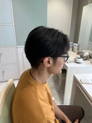 ショート メンズ L’Aube ami所属・佐野 拓海のヘアスタイル