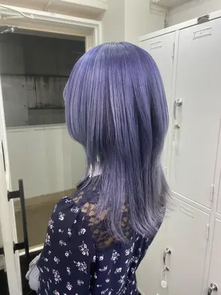 セミロング カラー 楓🦋韓国系レイヤー / 透明感カラー🤍のヘアスタイル