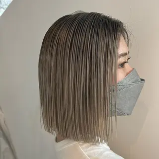 ショート カラー ヘアアレンジ ✨韓国/外国人風✨ 江原巧のヘアスタイル