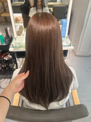 ロング 韓国ヘア ‎⟡.·KANA🐥のヘアスタイル