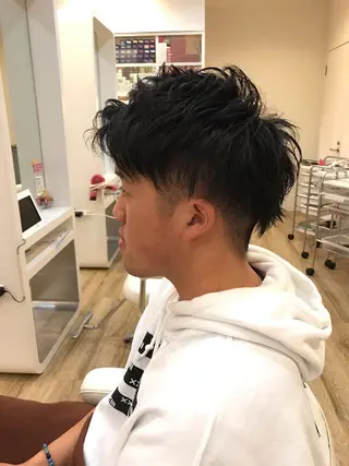 ショート メンズ 恒松 大毅のヘアスタイル