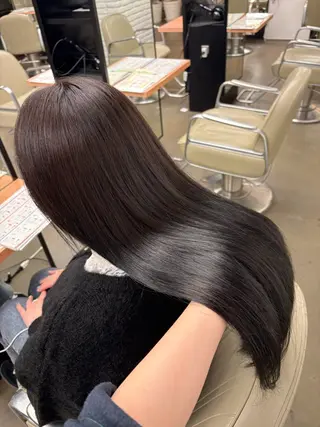 ロング カラー ディフィーノ青山所属・💫ノノカ💫ボブ/ 暖色カラー/表参道のヘアスタイル