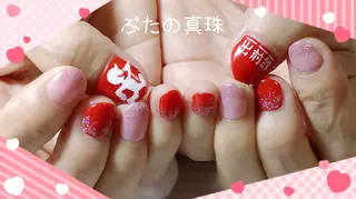 ネイル 林 珠里のネイルデザイン