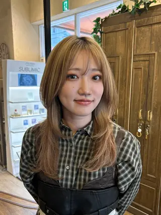 ロング カラー 髪質改善/似合わせ カット/ soraのマツエク・マツパデザイン