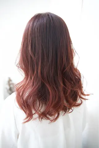 ロング カラー fio マナミのヘアスタイル