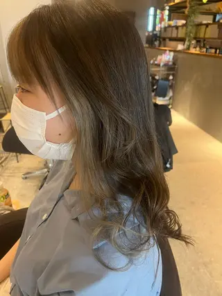 セミロング アルゴ八潮所属・Argo mikiのヘアスタイル