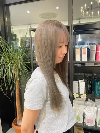 セミロング RITZ 髪質改善/ 清水のヘアスタイル