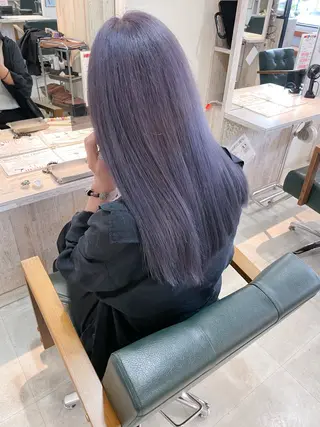 ロング 古川 流久のヘアスタイル