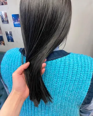 セミロング カラー パーマ ヘアアレンジ メンズ キッズ マツエク・マツパ アイブロウ tatsumi/ボブ ウルフ/レイヤーのヘアスタイル