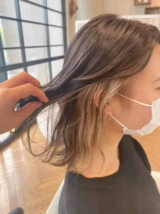 カラー 増井 彩乃のヘアスタイル
