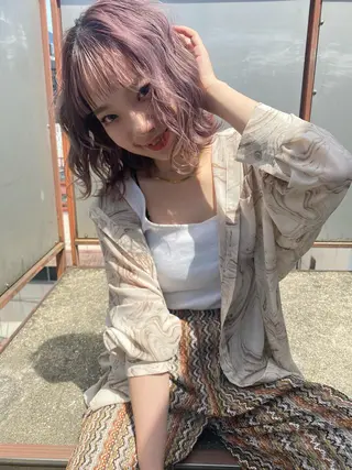 ショート 髪質改善韓国レイヤー SHIORI🦋のヘアスタイル