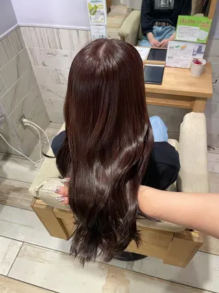 カラー 小柳 夏美のヘアスタイル