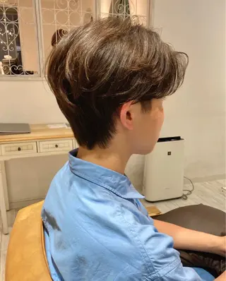 ショート レイヤー/メンズ 竹田凪儀のヘアスタイル