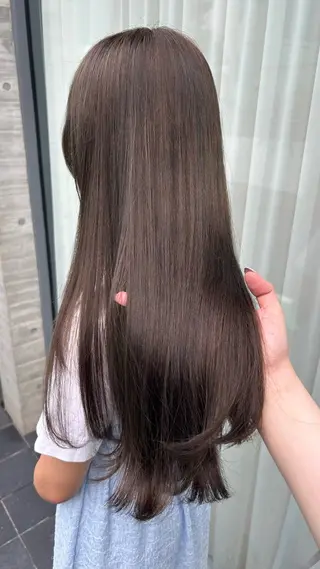 ロング LOE所属・LOE Yuuka/42🩵のヘアスタイル