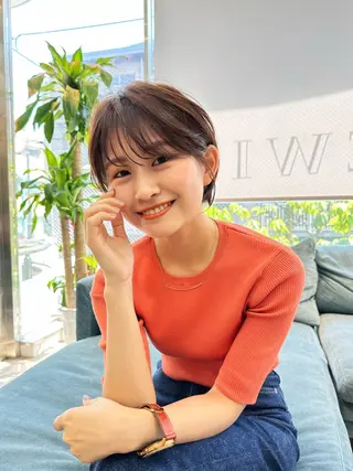 ショート レイヤー/ショート カット/服部タカノリのヘアスタイル