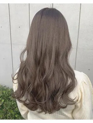 ロング カラー パーマ 森山 陽菜のヘアスタイル
