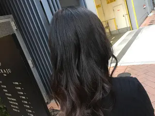 ロング カラー 【ヌーベルバレ】 ゆきみのヘアスタイル