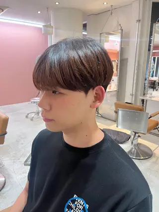 カラー メンズ 大阪韓国メンズ特化 LUNAのヘアスタイル