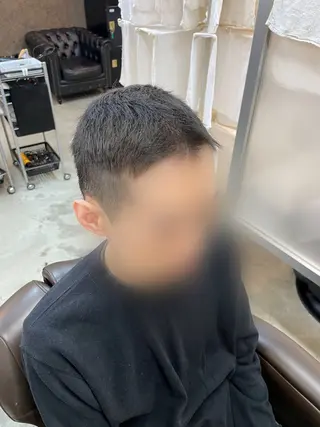 ショート メンズ メンズパーマ特化 カバヤマ　リョウのヘアスタイル