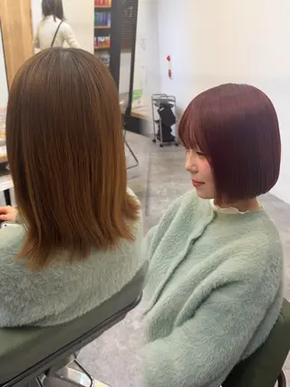 ショート カラー Trinity所属・𝐌𝐢𝐮 /本厚木美容室のヘアスタイル