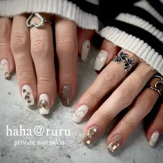 ネイル haha@ ruruのネイルデザイン