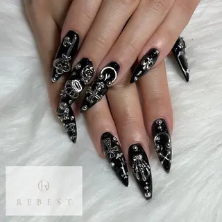 ネイル nailist 羽藍のネイルデザイン