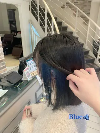 ミディアム 佐久間 成恵のヘアスタイル