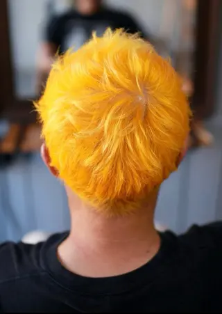 ショート カラー メンズ 大西 カズマのヘアスタイル