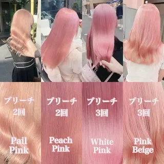 セミロング カラー ヘアアレンジ メンズ 韓国ヘア特化💍 tiam💍ブリーチのヘアスタイル