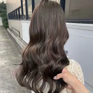 ロング カラー Parve Mix 森 美遥🇰🇷🩶のヘアスタイル