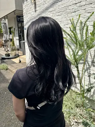 ロング カラー SHO 👻原宿 /艶カラーのヘアスタイル