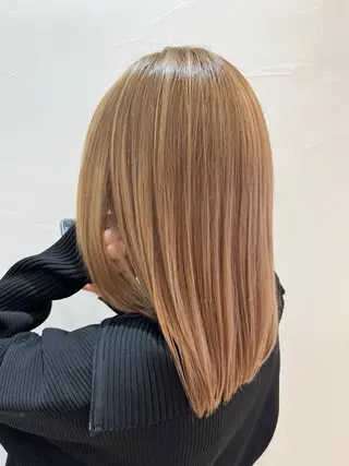 ミディアム おおがくみゆ🦙🍊 ‪‪⭐️池袋のヘアスタイル