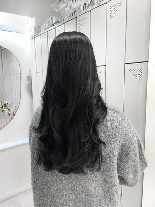 ロング カラー 韓国ガーリーヘア🎀 Sayaka🤍のヘアスタイル