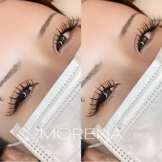マツエク・マツパ 小顔eyelash MORENAのマツエク・マツパデザイン