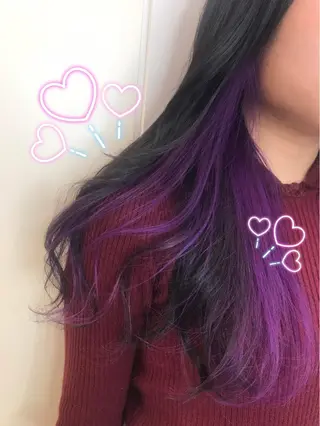 ロング カラー EMANON新宿東口所属・新宿駅近♡個室 ♡関口三都季🌜のヘアスタイル