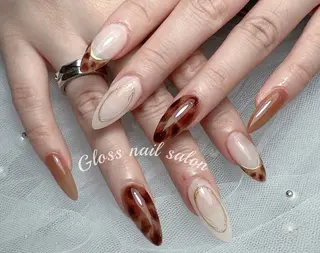 ネイル Gloss nail 💅yuna✨のネイルデザイン