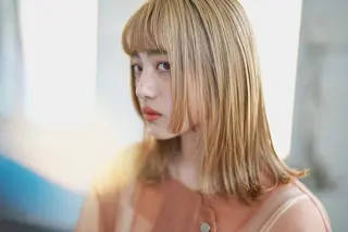 ミディアム カラー MARLE 布施店のヘアスタイル