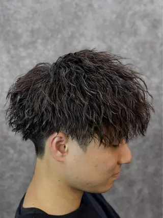 パーマ Men's SALON RISE TOKYO 土浦店所属・RISE 長谷川太尊のヘアスタイル