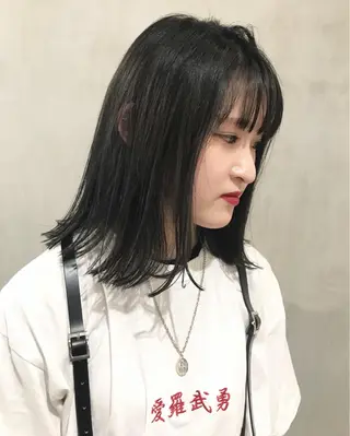 ミディアム カラー 優作 〜圧倒的信頼〜のヘアスタイル