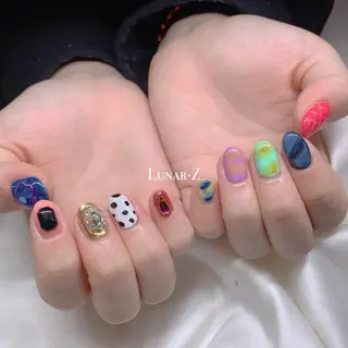 ネイル 🌖す い🌒のネイルデザイン