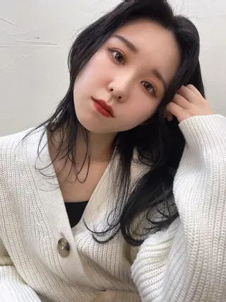 顔まわりレイヤー/ bob及川亜沙美のヘアスタイル