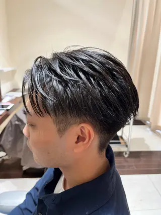 ショート メンズ AROH  men's cut&men's perm 船橋店所属・🧊メンズ特化🧊 高木航希のヘアスタイル