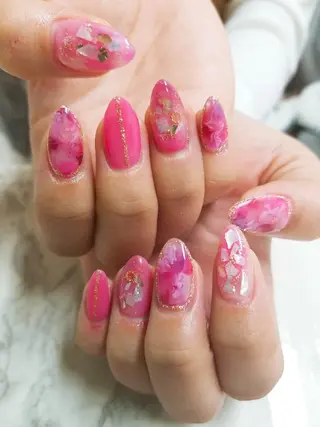 ネイル 河野ちえ (雑誌掲載サロン)のネイルデザイン