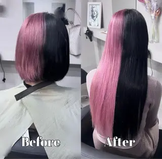 ショート エクステ＆カラーサロン　Fav 心斎橋アメ村店所属・エクステ＆カラー Fav心斎橋店のヘアスタイル