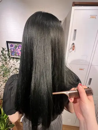 カラー 縮毛矯正モデル様募集 たがのヘアスタイル